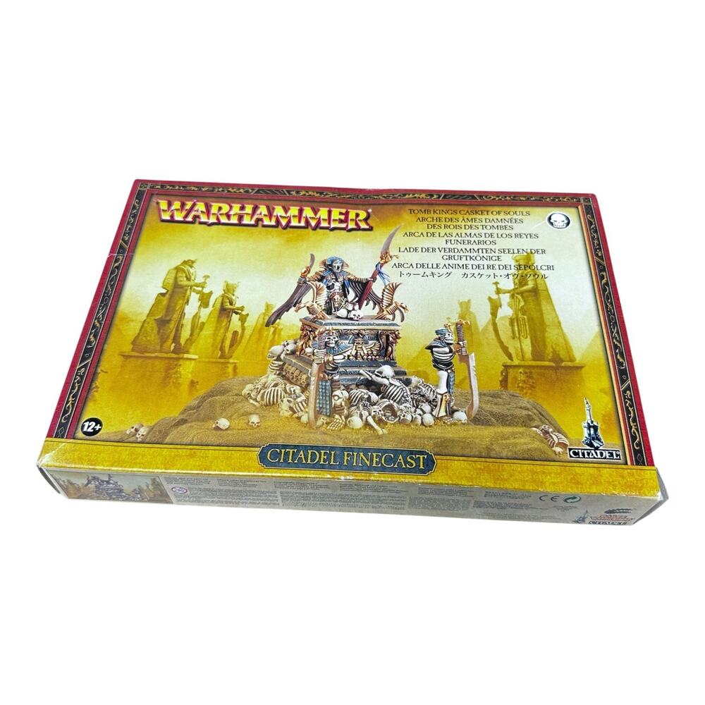 Warhammer Tomb Kings Casket of Souls OOP Metal 94-11 Fantasy Old World